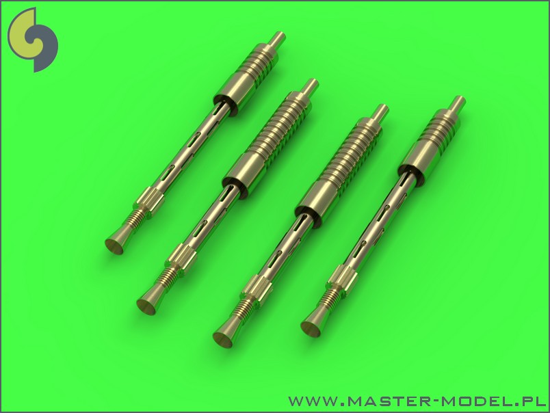 AM-32-083 De Havilland Mosquito NF Mk.II / FB Mk.VI - Трубка Пито и вооружение (стволы Browning .303 и наконечники стволов Hispano 20 мм)