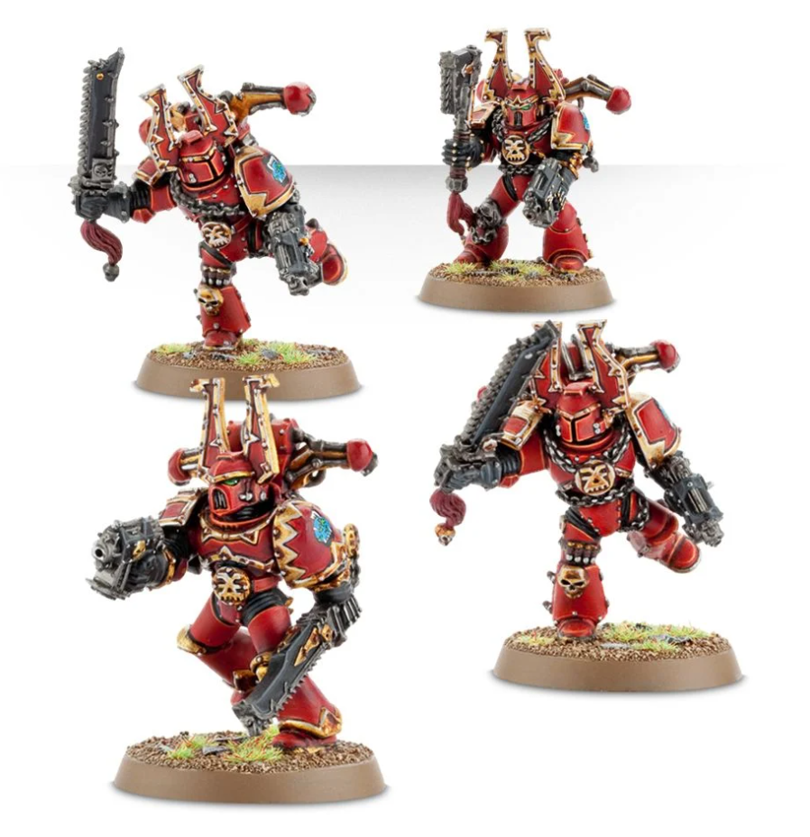 43-10GW Набор Космодесант Хаоса: Берсерки Кхорна (Chaos Space Marines Khorne Berzerkers)