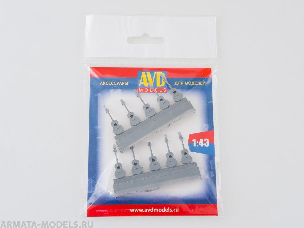 AVD143008810 Смоляное дополнение Гитара, 10 шт