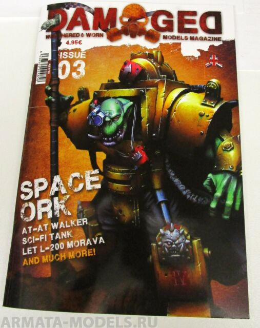 ABT705 Журнал по моделизму DAMAGED, Worn and Weathered Models Magazine - 03 (English)
