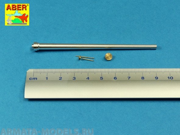 ABR-35-L-206  Дополнения для  Armament for Soviet Medium Tank T44M 85mm ZiS-S-53 x1pcs.; 7,62mm DTM machine gun x1pcs. для MiniArt model 1/35