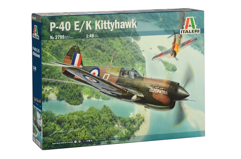 2795ИТ Самолет P-40 E/K Kittyhawk Italeri