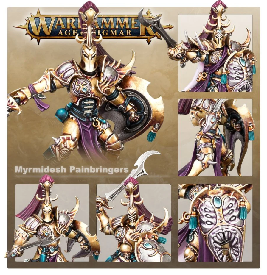 83-90GW Набор Гедонисты Слаанеш. Вестники Боли Мирмидеш (Hedonites of Slaanesh Myrmidesh Painbringers)