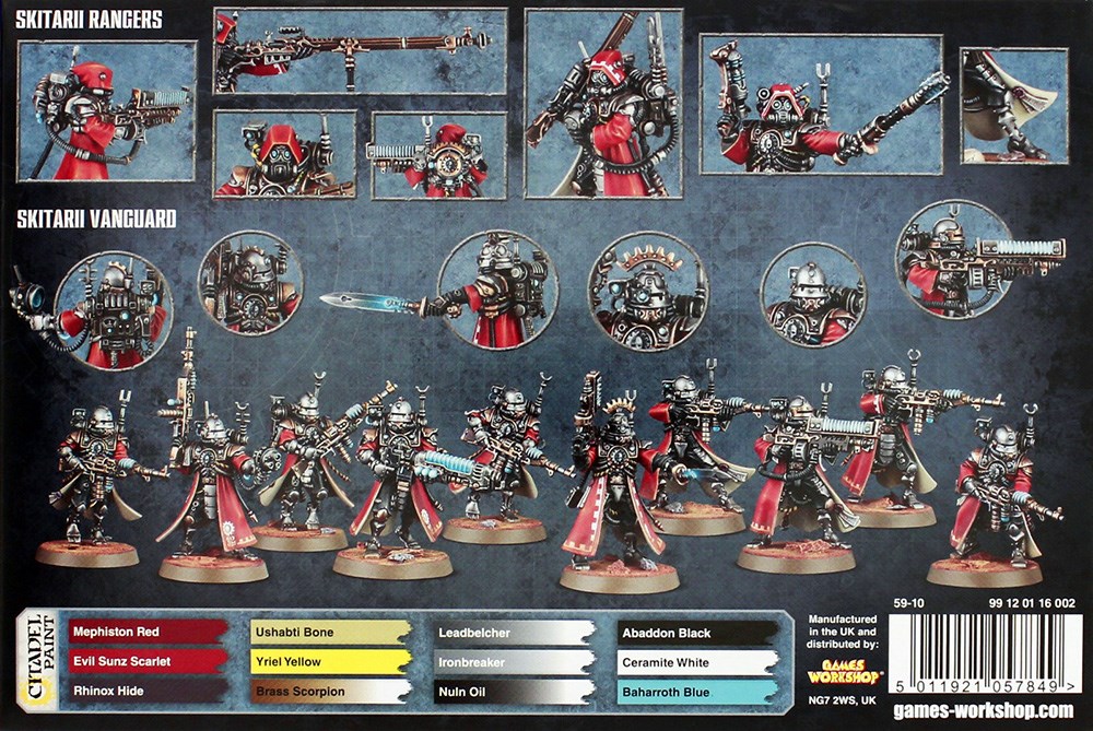 59-10 Набор Адептус Механикус: Скитарии (Adeptus Mechanicus Skitarii) (2021)
