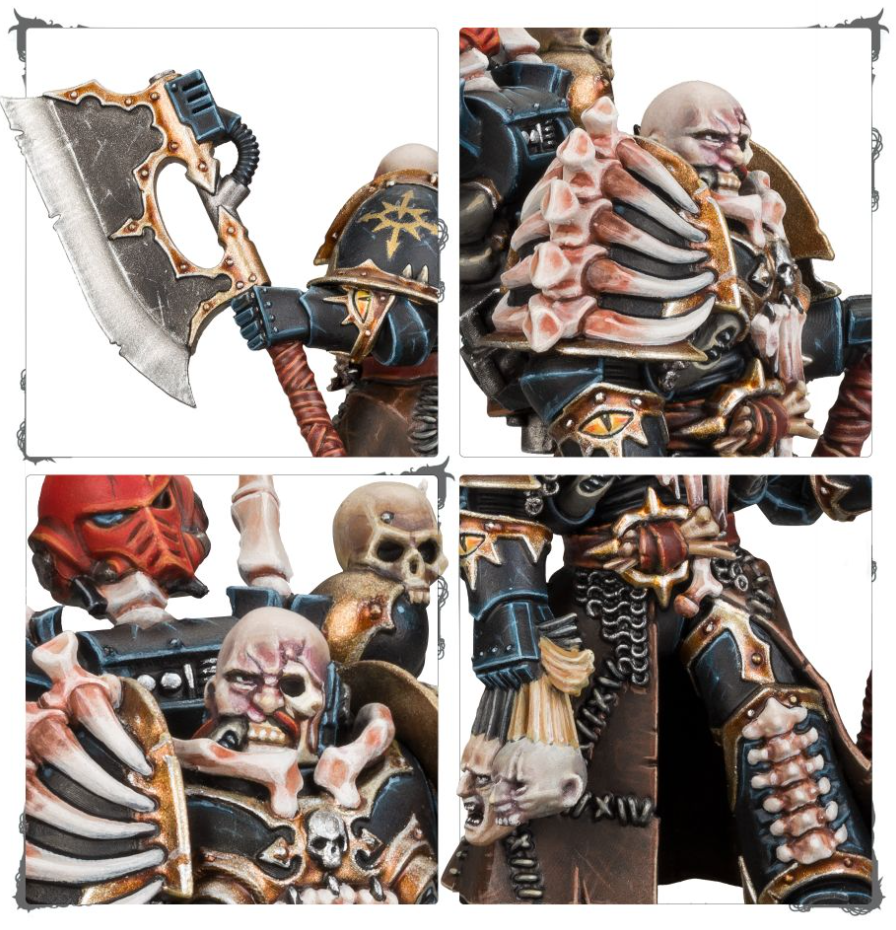 43-44GW Набор Космодесант Хаоса: Мастер Казни (Chaos Space Marines Master of Executions)