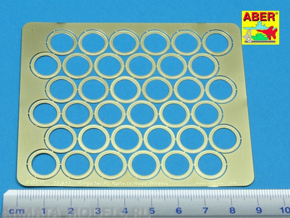 ABR-35-A53  Дополнения для  Rings between road wheels for Pz.IV для  1/35