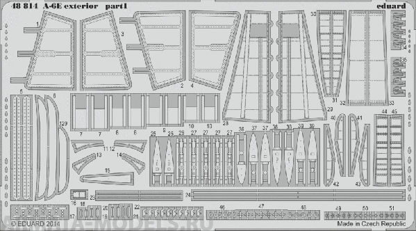 48814ED  A-6E exterior (for Hobby Boss kit) 1/48