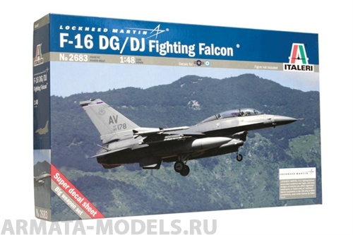 2683ИТ Самолет F-16D Fighting Falcon Italeri