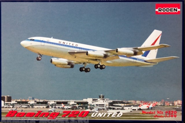 Rod320 Самолёт Boeing 720 United Roden
