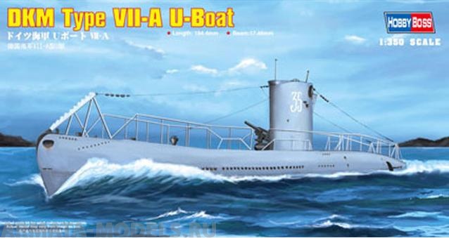 83503 Подводная лодка DKM Navy Type VII-A U-Boat Hobby Boss
