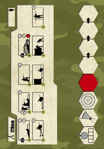 6147 Советский 120-мм миномёт с расчетом Звезда