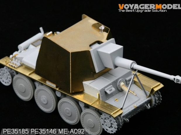 PE35185 Photo Etched set for 1/35 WWII 75mm Stu.Kan.Auf  Pz.Kpfw.38?t?(For DRAGON 6396