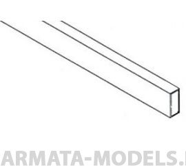 EVG125 Полоска пластиковая 0,5х2,5 мм, 10 шт/уп.