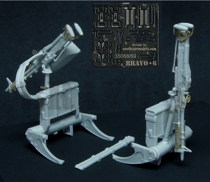 B6-35068 Миниатюра с фототравлением M23 Armament Subsystem Bravo6