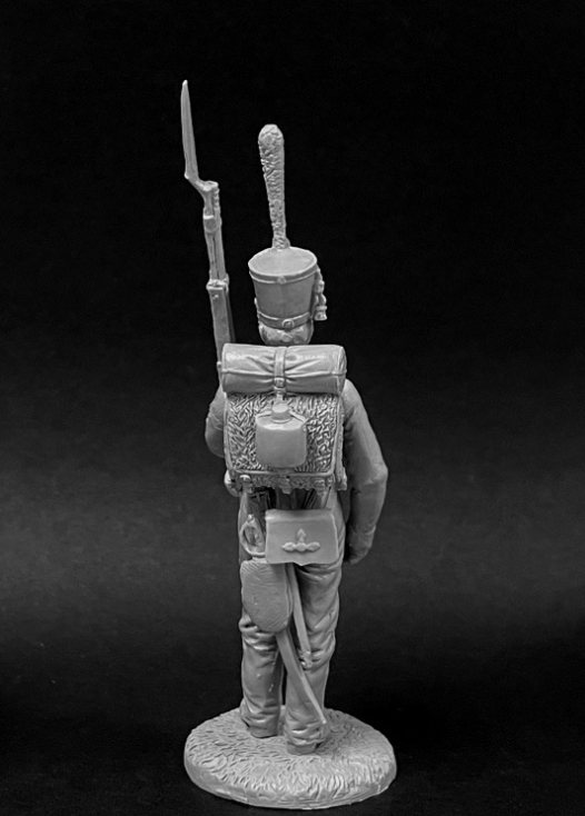 CHM-54250. Рядовой гренадерских полков и рот (2 варианта головы, 2 варианта рук), Россия 1834-43 гг. 54 мм. Материал - смола. Chronos Miniatures