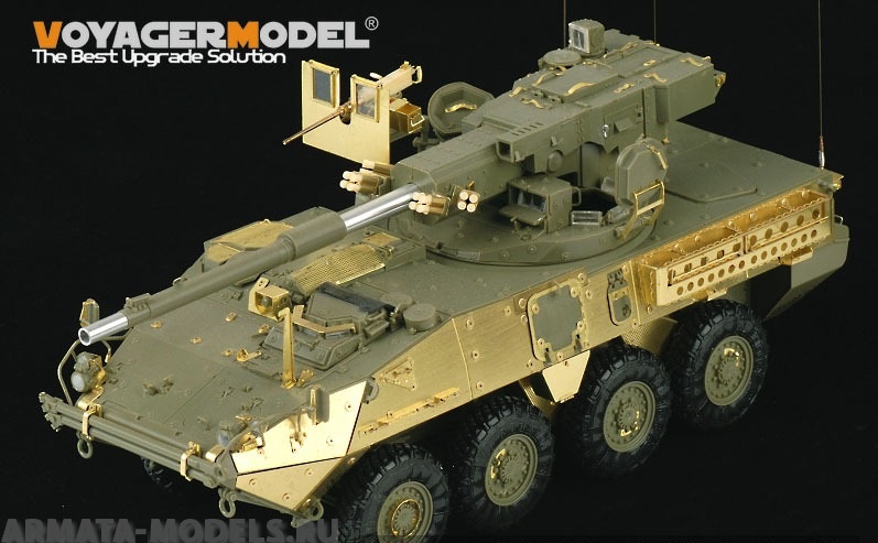 PE35212 Набор фототравления для 1/35 Modern US Army M1128 MGS Armour Plate (For AFV CLUB 35128)