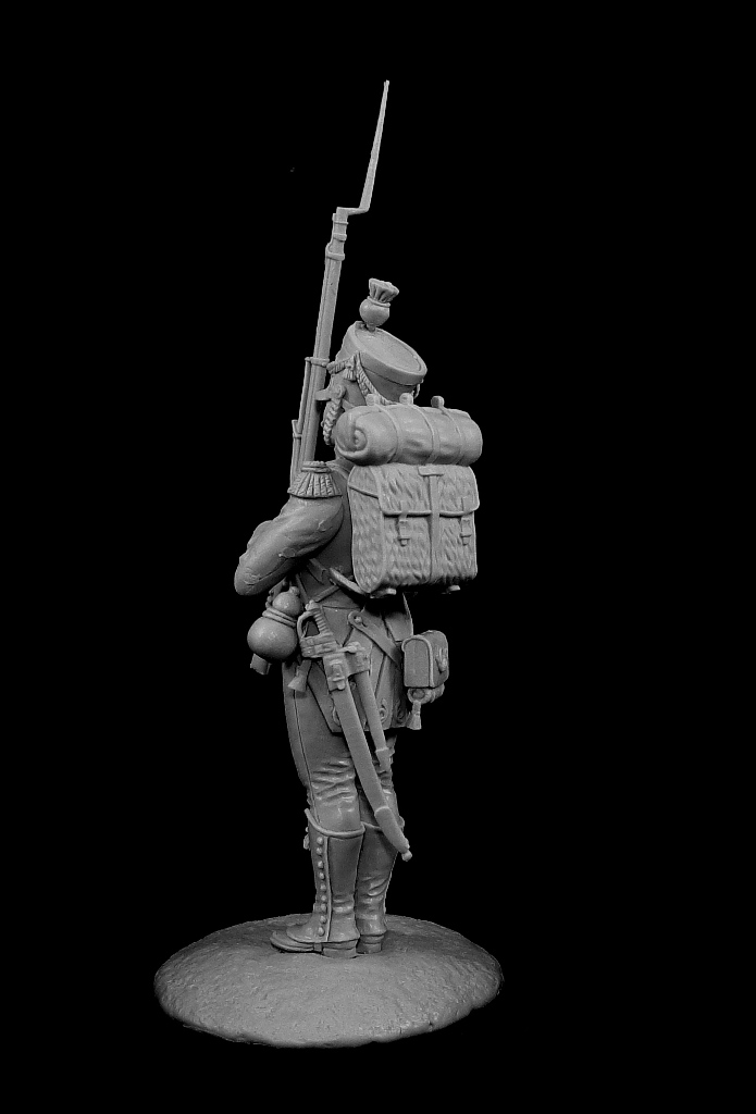 CHM-54145.Польский вольтижер Легиона Вислы, 1810-13 гг. 54 мм. Материал - смола. Chronos Miniatures