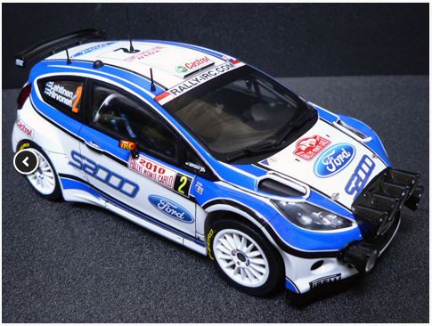BEL002 Модель автомобиля FORD FIESTA S2000 HIRVONEN MC 2010 Belkits
