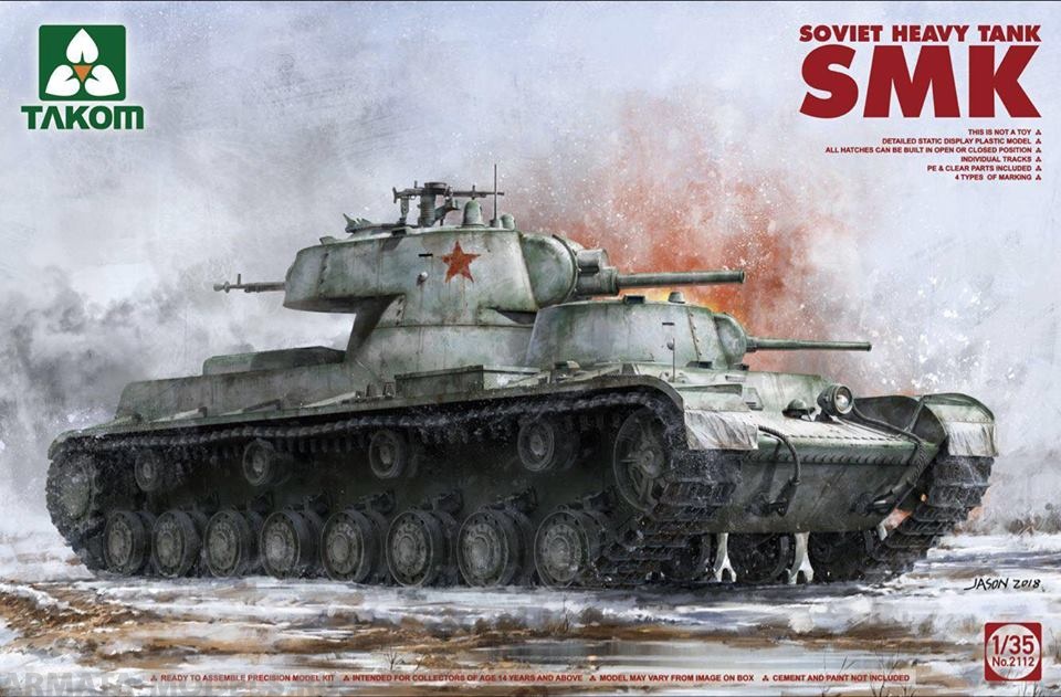 2112 1/35 Soviet Heavy Tank SMK Takom