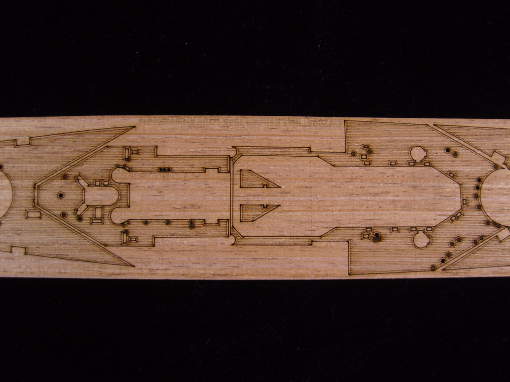 AW20047 Деревянная палуба для HMS Renown 1945