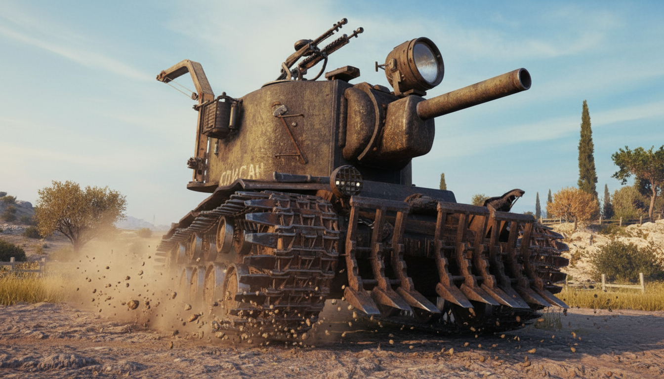 AM3608Z Советский тяжелый танк КВ-2 «Багровый легион»