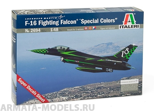 2694ИТ Самолет F-16 Italeri