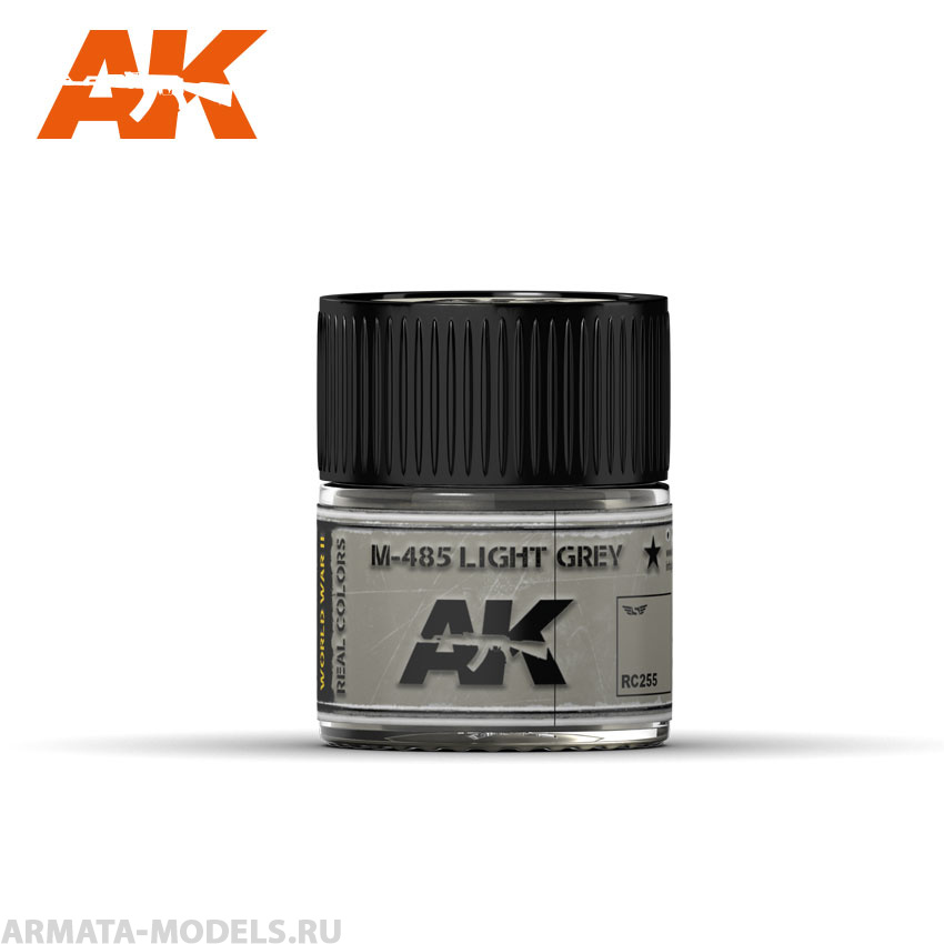 RC255 Краска Real Colors M-485 Light Grey 10ml