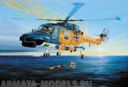 87239 Вертолет German Navy Westland Lynx MK.88 Hobby Boss