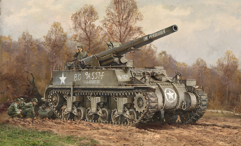 7076ИТ САУ М12 Italeri