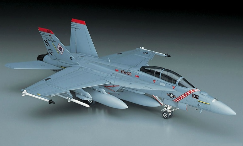 00548  Самолет F/A-18F Super Hornet Hasegawa