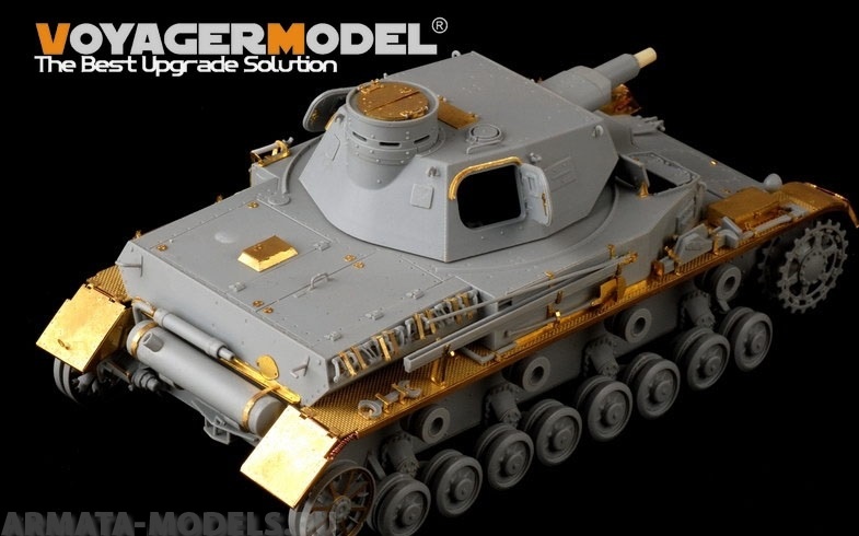 PE35553 Набор фототравления для WWII German Pz.Kpfw.IV Ausf.A Basic(For DROGON 6767)