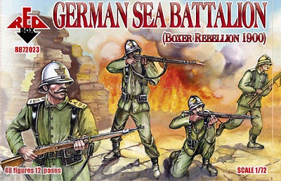 RB72023 Фигуры German Sea Battalion 1900 (Boxer Rebellion) Red Box