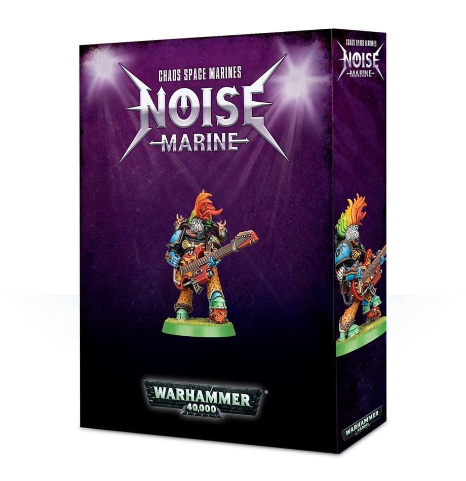 43-58 Набор Космодесант Хаоса. Шумовой Десантник (Chaos Space Marines Noise Marine)
