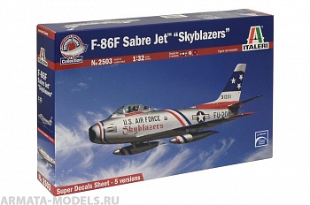 2503ИТ Самолет F-86F Sabre JET Skyblazers