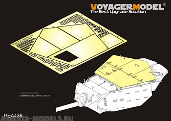 PEA436 WWII US M10 IIC Achilles Tank Destroyer Turret Amours(TAMIYA 35366  AFV AF35039)