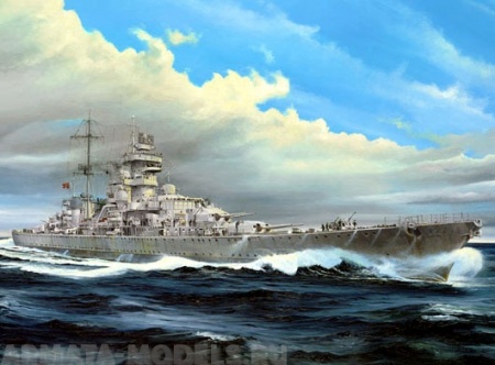 05313 Крейсер Принц Ойген 1945 г. Trumpeter