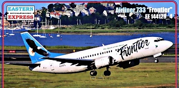 ЕЕ144129_4 Авиалайнер 737-300  Frontier