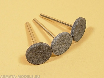 2392 Насадка шлифовальная, карбид кремния, диск, 20 х 3 мм, 3шт./уп., блистер