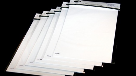 AH0014 Полистирол листовой белый 1,5 мм 2 листа 20х30 см