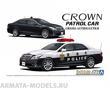 06332 Toyota Crown GRS202 Patrol Car '10