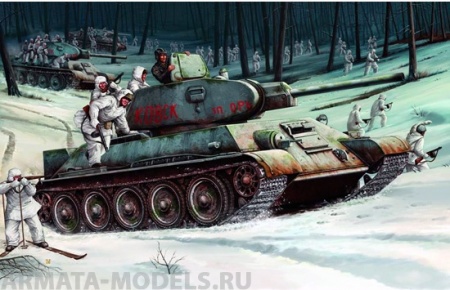 00905 Танк  Т-34/76 мод. 1942 г.  Trumpeter