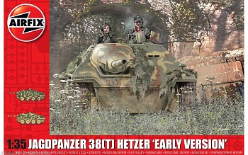 A1355 Сборная модель танка JagdPanzer 38 tonne Hetzer Early Version