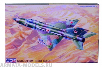C-14 Самолет MiG-21SM 303 CAD