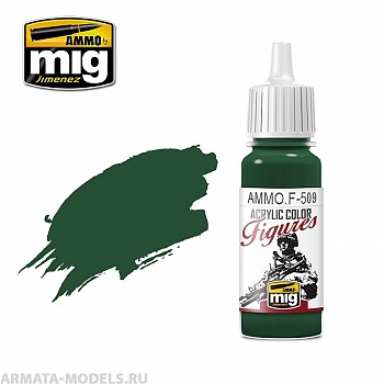 AMMOF509 Ammo Mig Краска акриловая UNIFORM GREEN BASE FS-34128