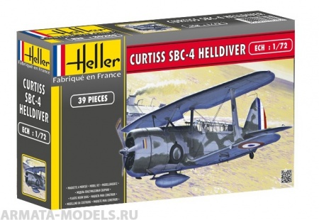 80285HL Самолёт  Хеллдайвер (1:72) Heller
