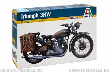 7402ИТ Мотоцикл Triumph 3WH WWII Motorcycle
