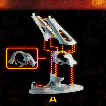 AM480001 Боевой крейсер Теней  из вселенной 'Вавилон 5' Arma Models