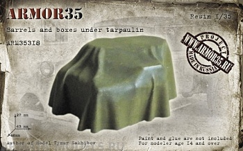 ARM35318 Бочки и ящики под брезентом