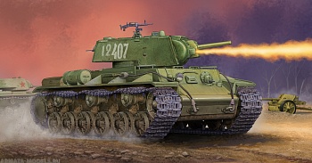 01568 Танк  KV-8S Welded Turret