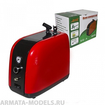 1215 Компрессор 1215, с регулятором давления, автоматика, ресивер 0, 2 л